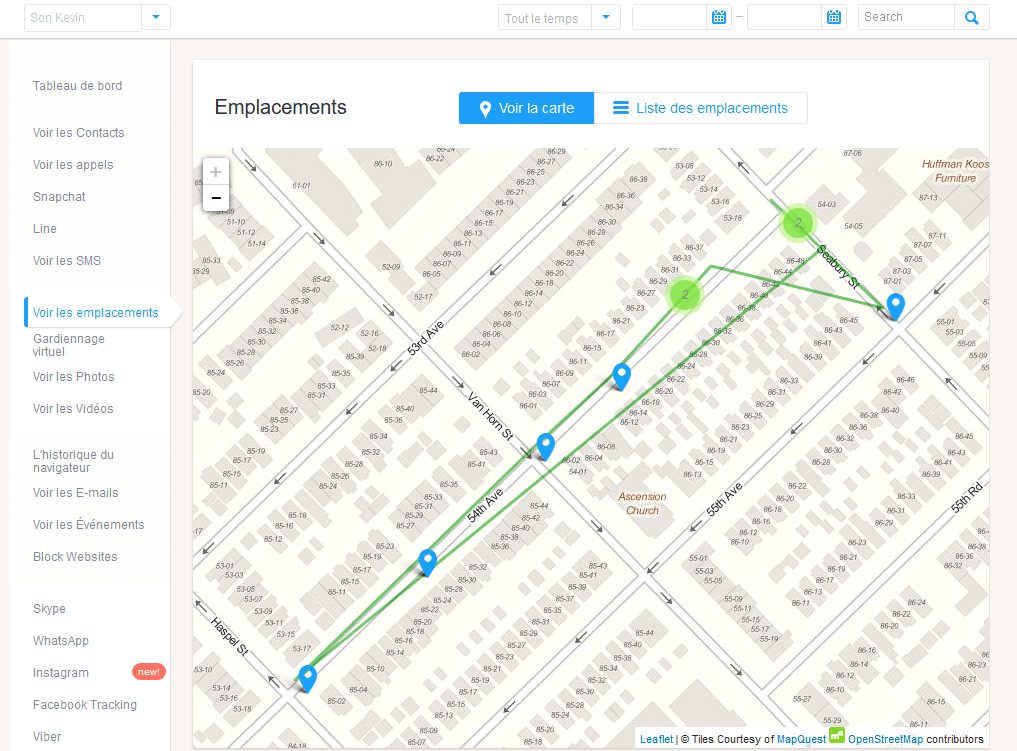 Logiciel pour localiser un téléphone à distance